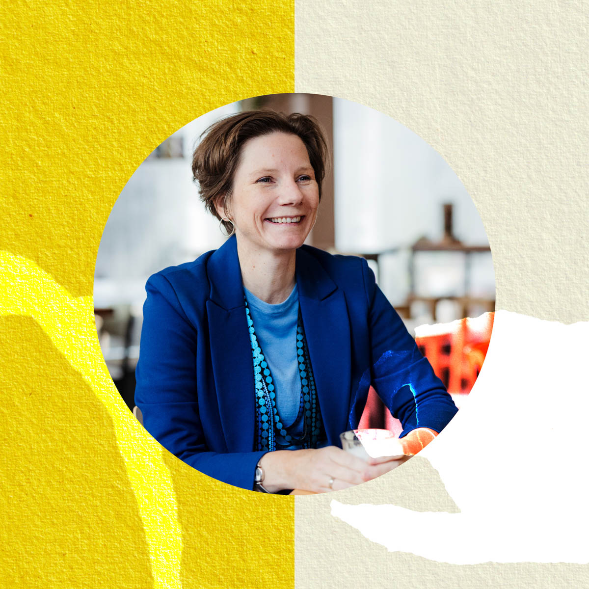 Foto dagvoorzitter Marieke